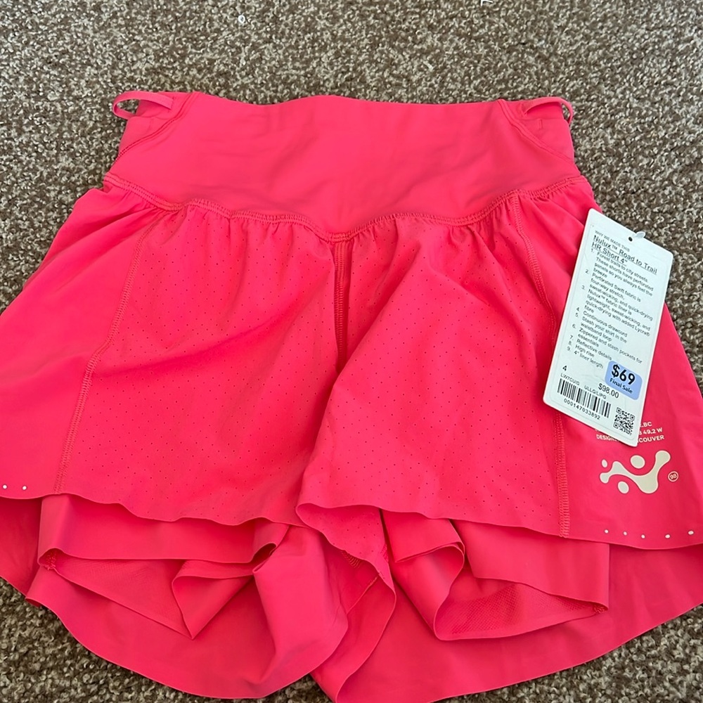 lululemon athletica Pink Women Shorts